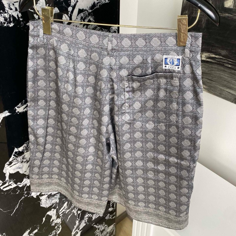 Dior Unisex Silk Shorts