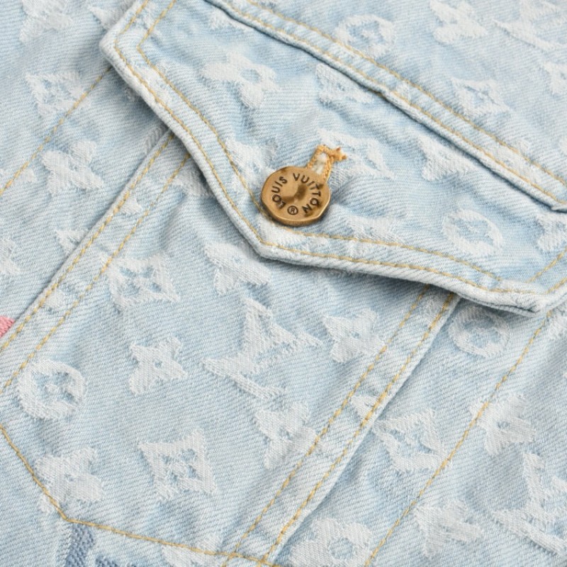 LV Unisex Denim Jacket