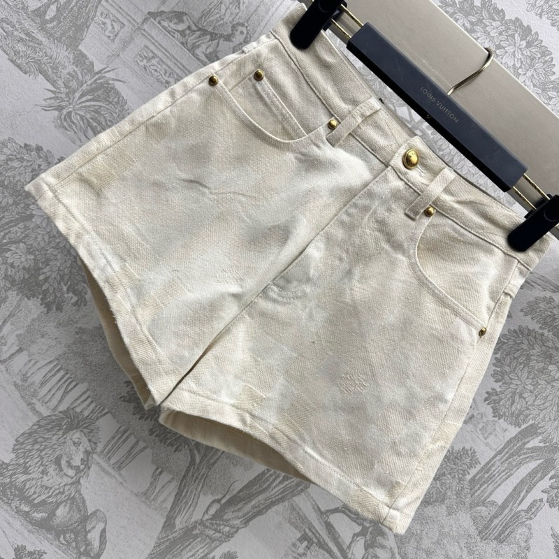 LV Denim Shorts