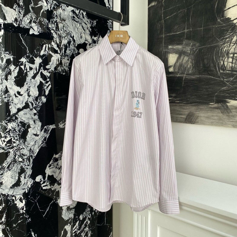 Dior Unisex Long Sleeves Shirt