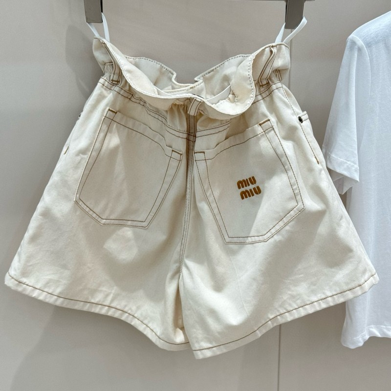 MiuMiu Denim Shorts