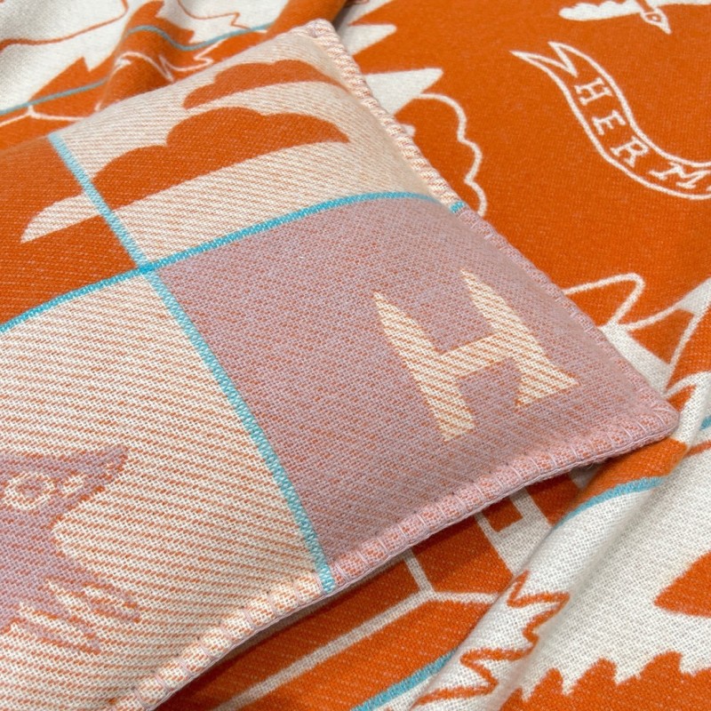 Hermes Blanket & Pillow