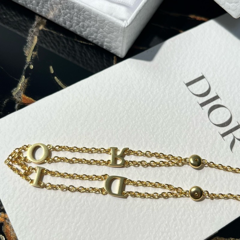 Dior Necklace Bracelet