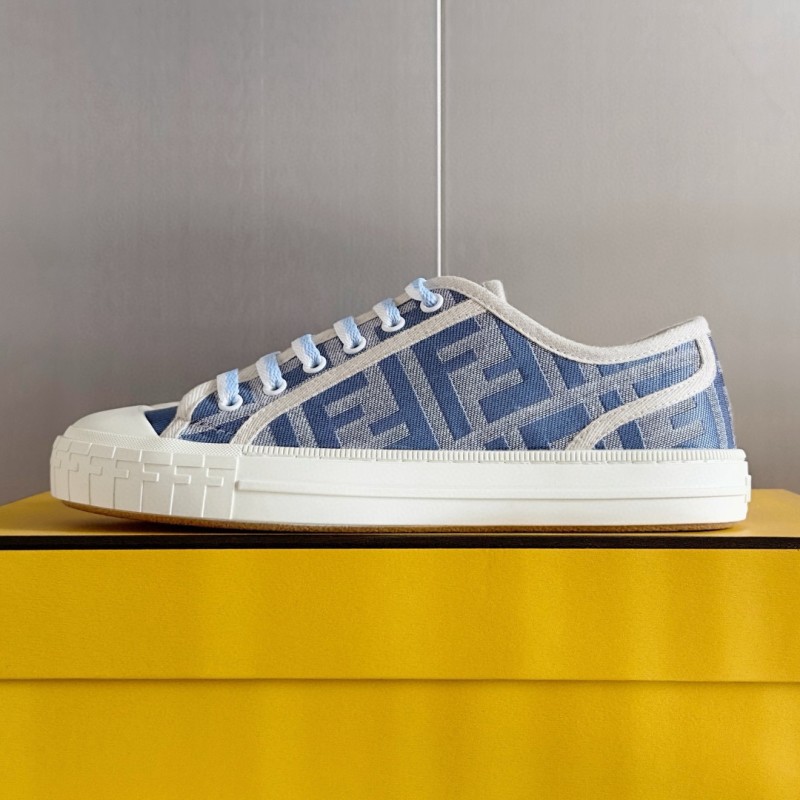 Fendi Domino Unisex Canvas Shoes