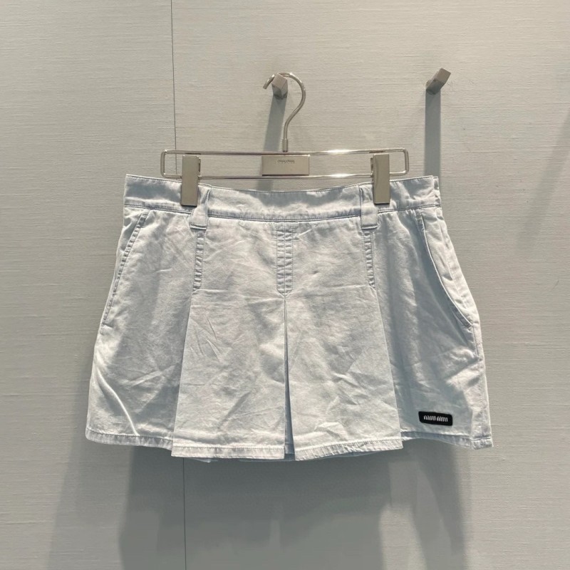 MiuMiu Denim Skirt (Short)