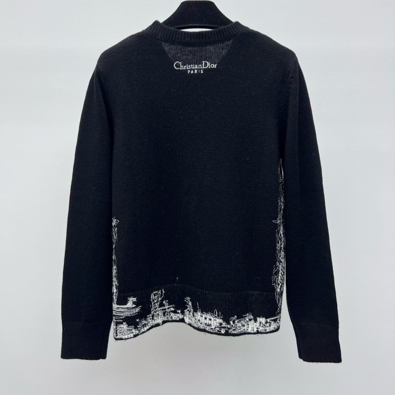 Dior Cashmere Knit Long Sleeves Tee