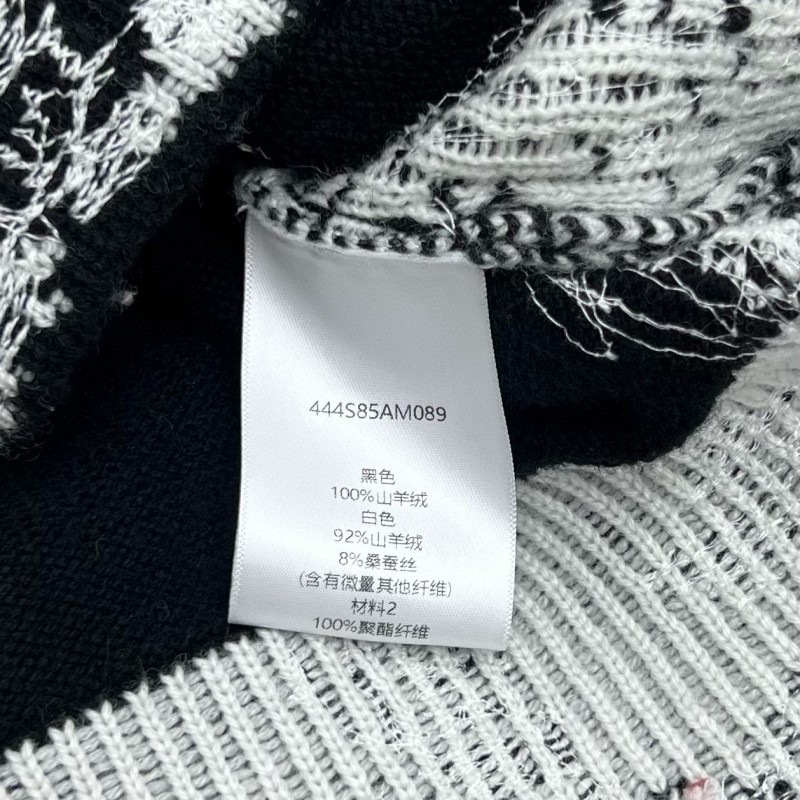 Dior Cashmere Knit Long Sleeves Tee