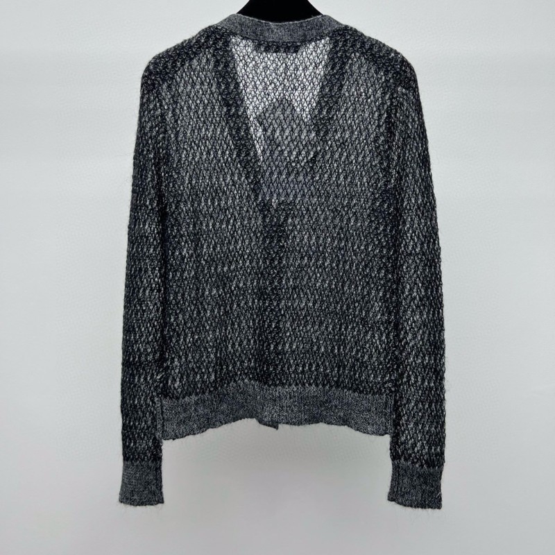 Dior Knit Hollow Cardigan