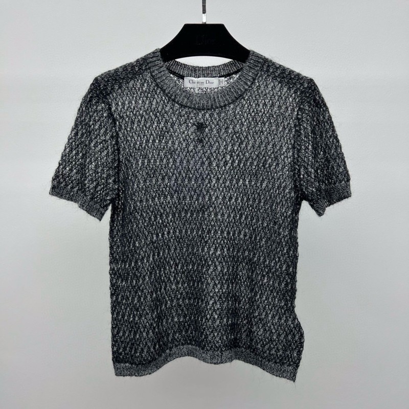 Dior Knit Hollow Tee