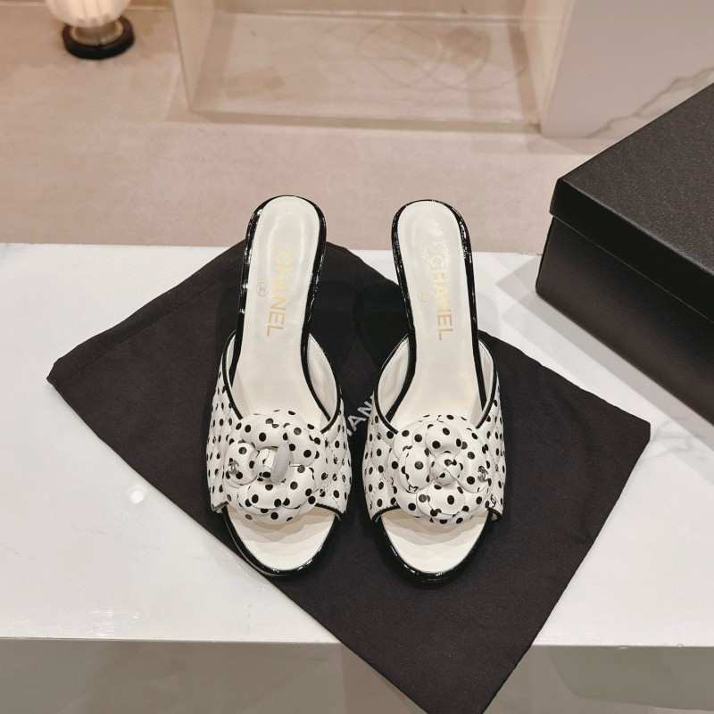 Chanel Heels Slippers