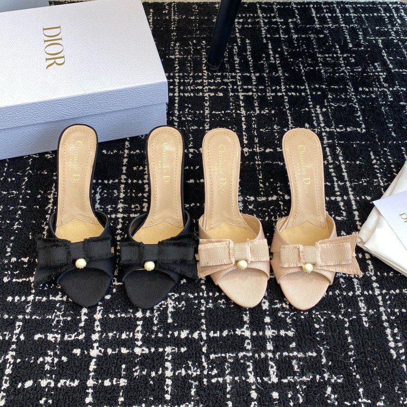 Dior Heels Slippers