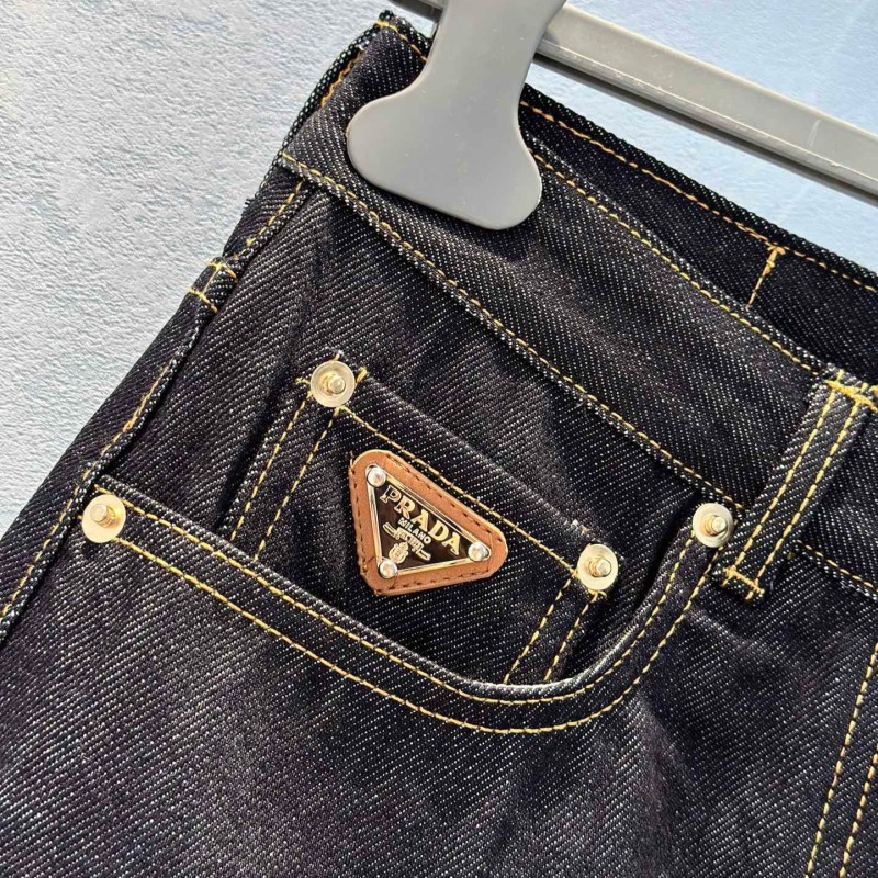 Prada Denim Skirts