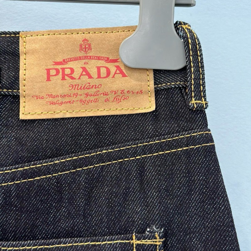 Prada Denim Skirts