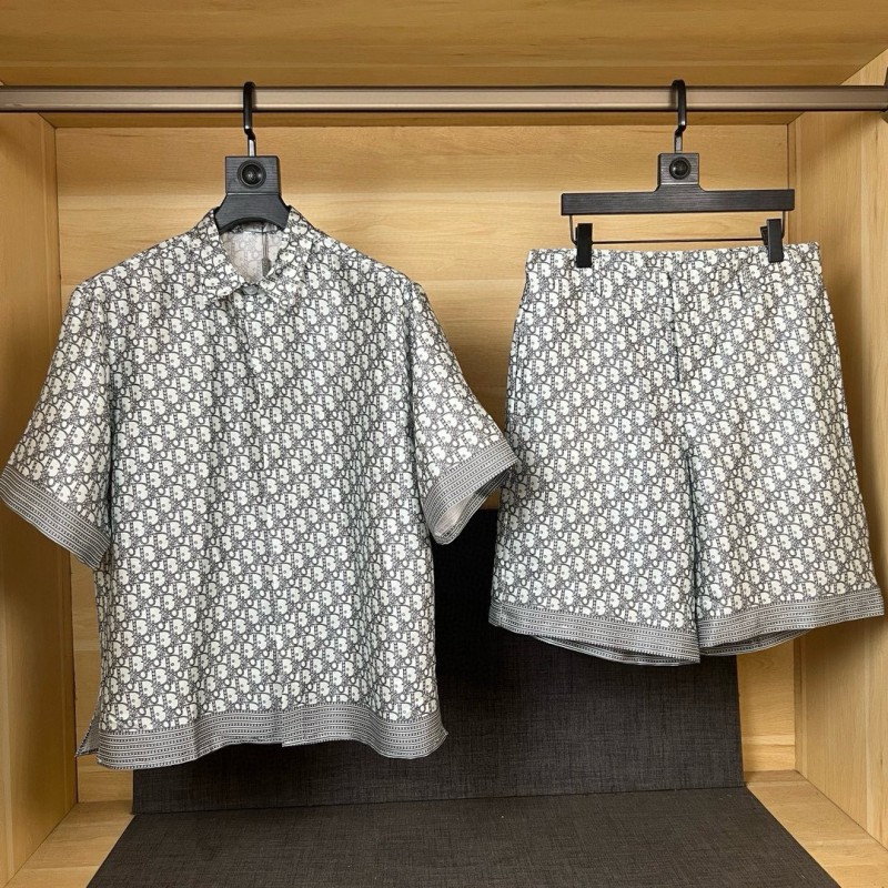 Dior Shirt & Shorts Set