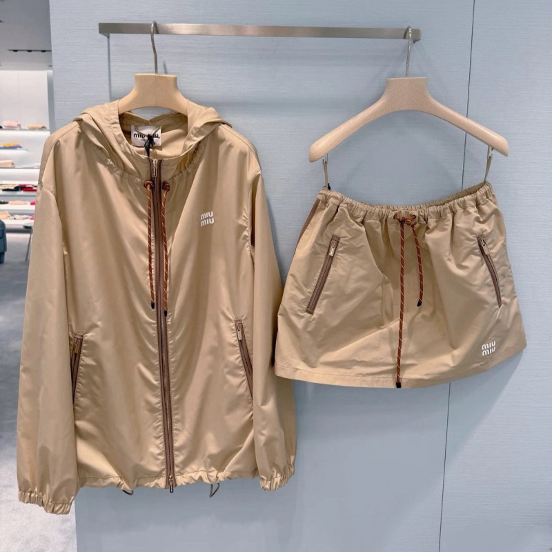 MiuMiu Jacket & Shorts Set