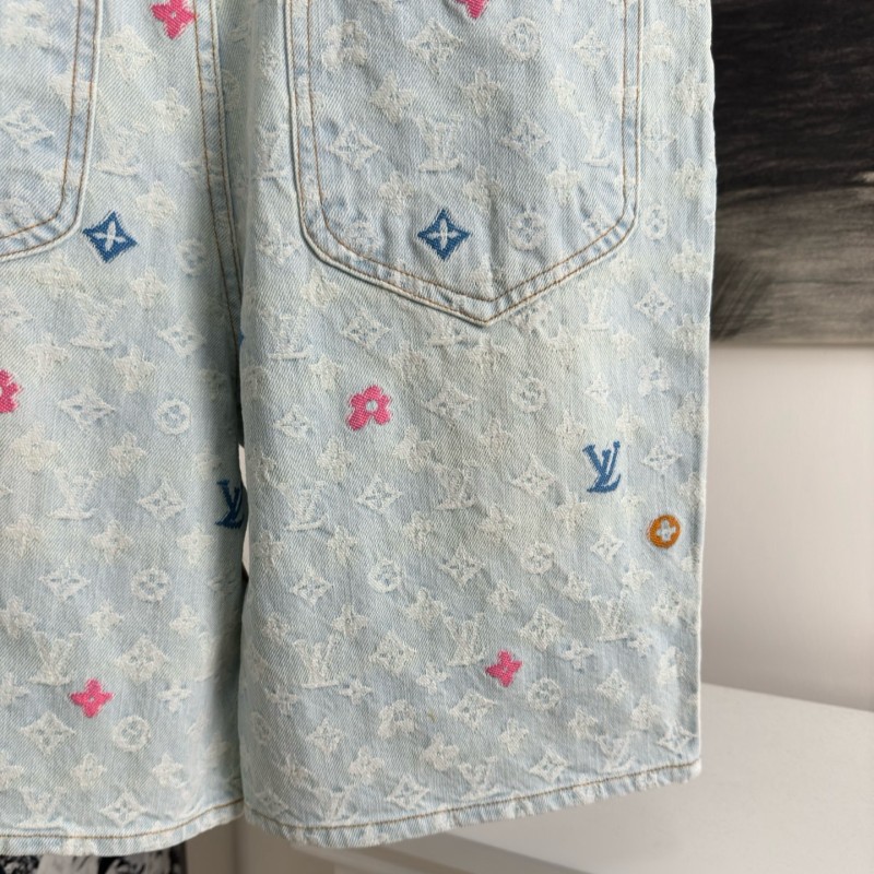 LV Unisex Denim Shorts