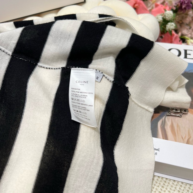 Celine Zipper Sleeveless Hoodie