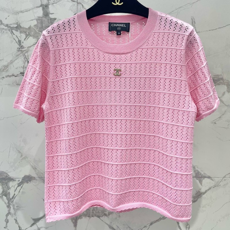 Chanel Knit Hollow Tee