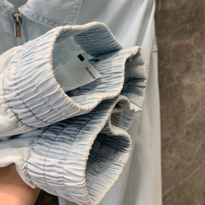 MiuMiu Denim Zipper Jacket