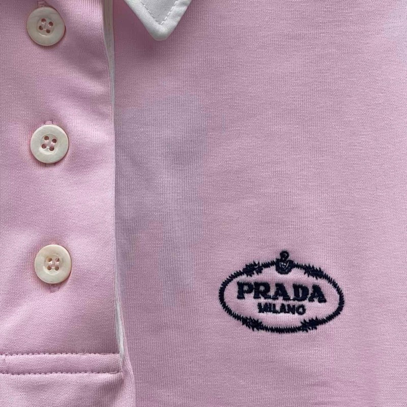 Prada Long Sleeves Polo Tee