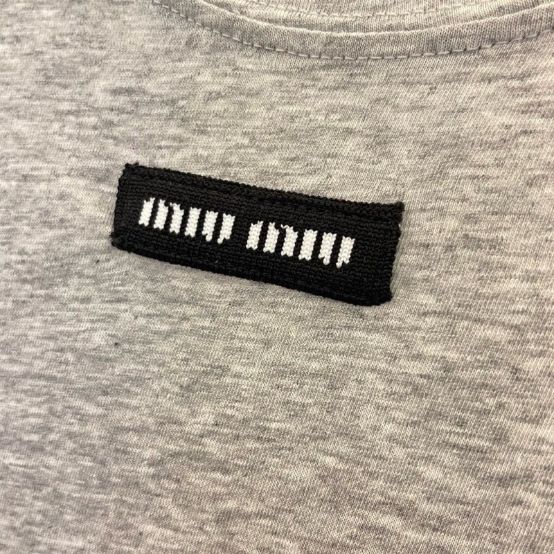 MiuMiu Long Sleeves Tee & Skirts Set