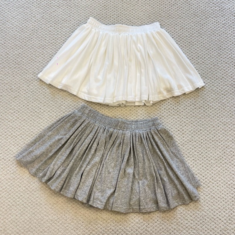 MiuMiu Long Sleeves Tee & Skirts Set