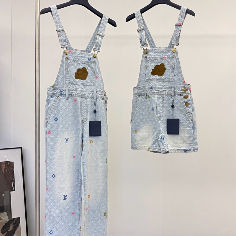 LV Denim Jumpsuit