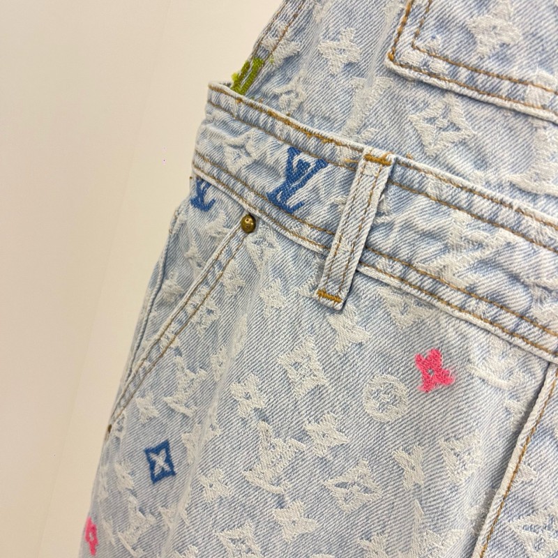 LV Denim Jumpsuit