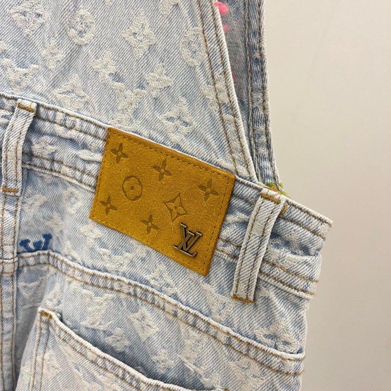 LV Denim Jumpsuit