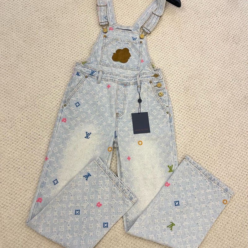 LV Denim Jumpsuit