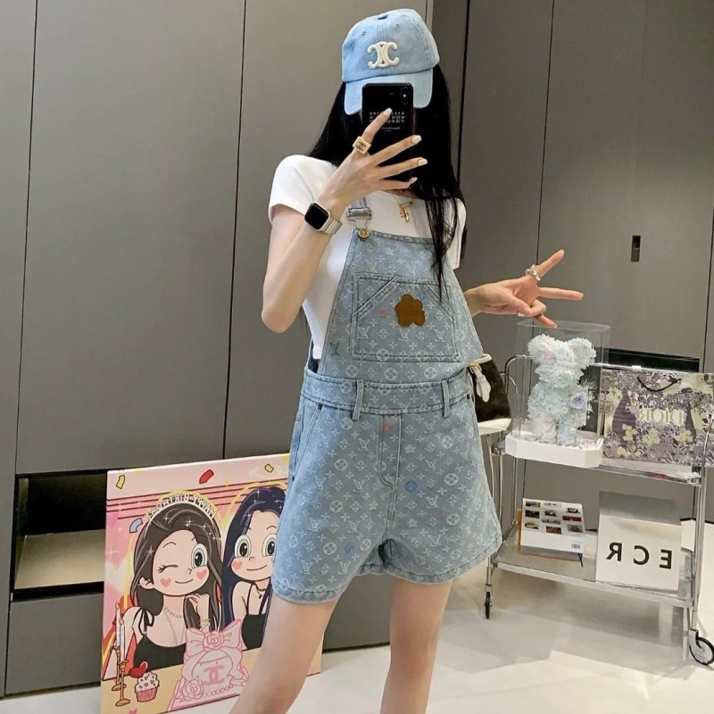 LV Denim Jumpsuit