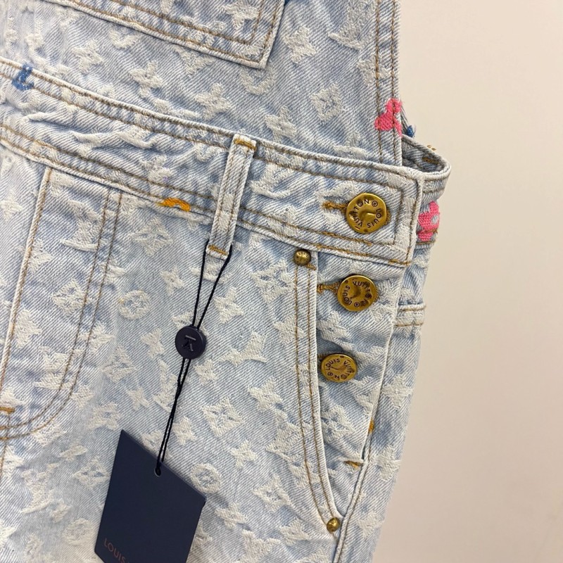 LV Denim Jumpsuit