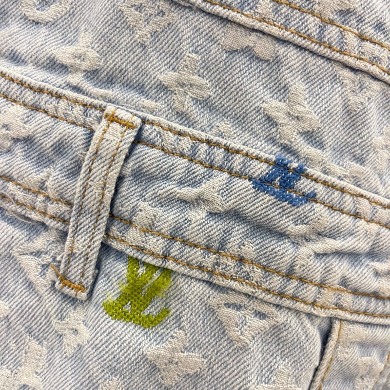 LV Denim Jumpsuit