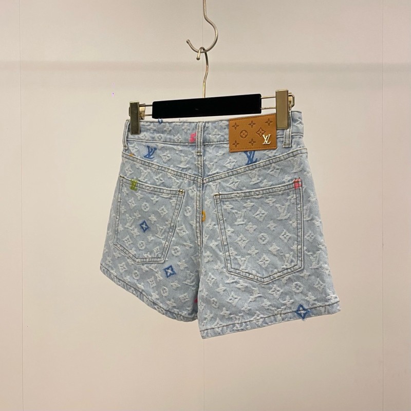 LV Denim Shorts