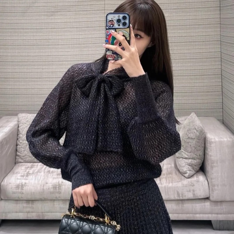 Dior Knit Long Sleeves Shirt