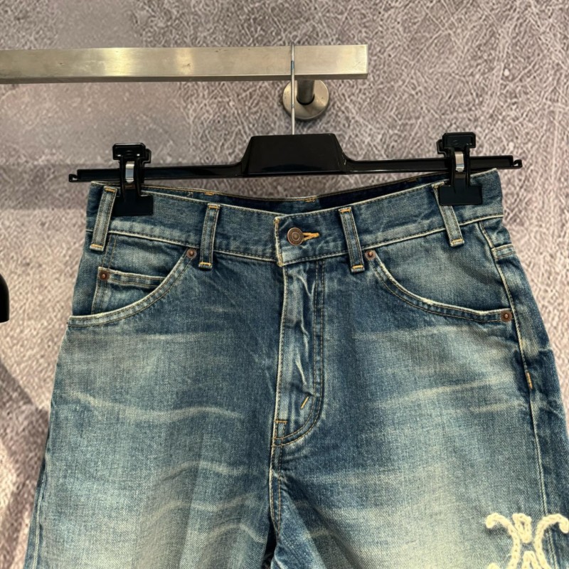 Celine Denim Shorts