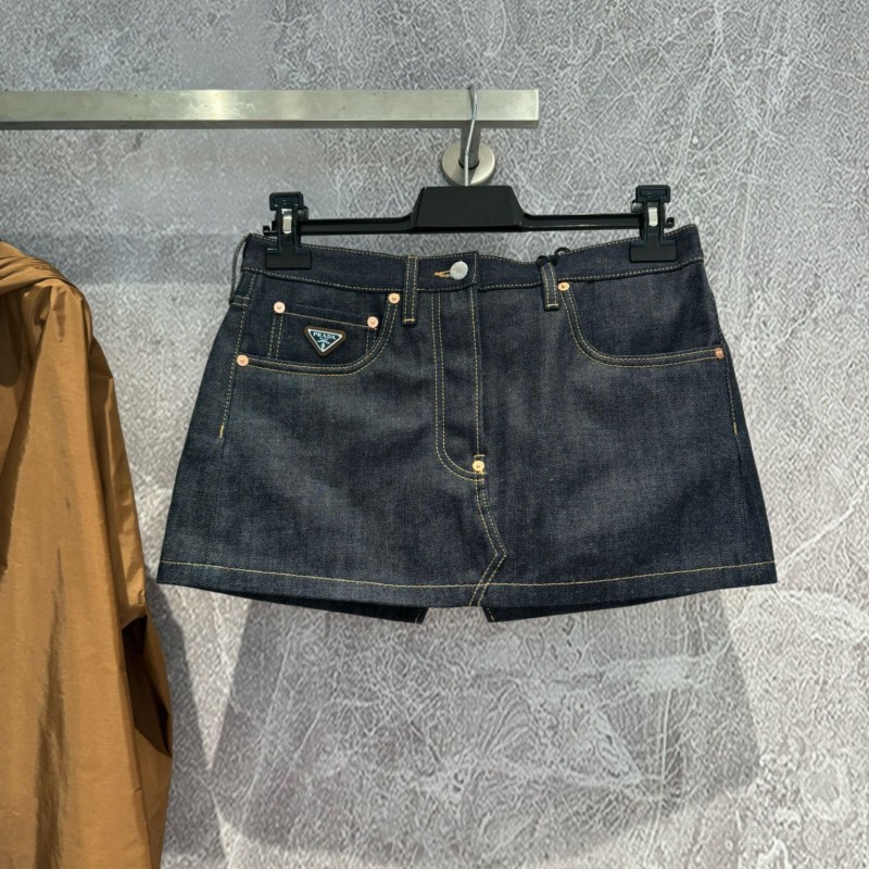 Prada Denim Skirts