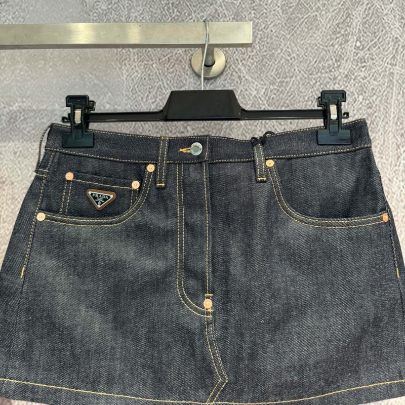 Prada Denim Skirts