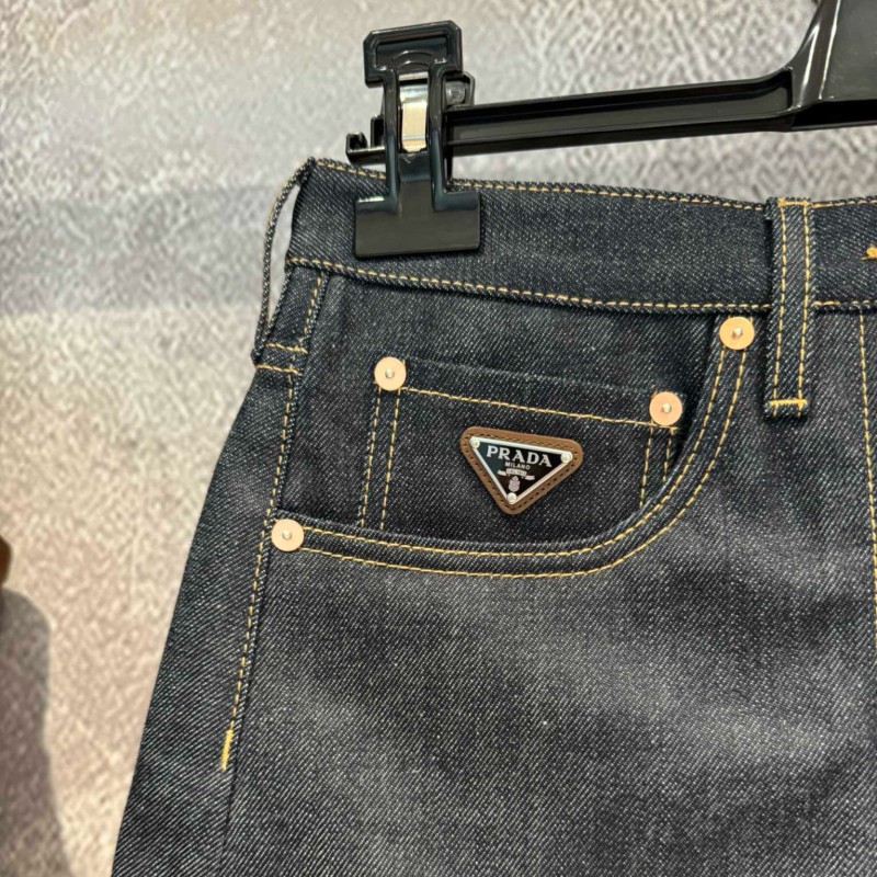 Prada Denim Skirts