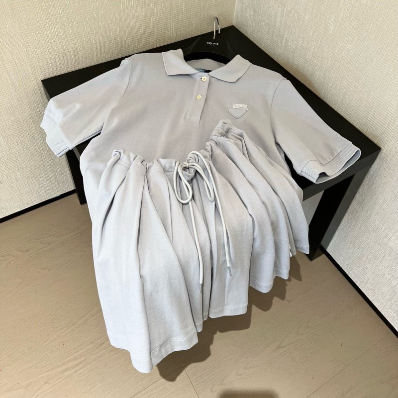 Prada Polo Tee & Skirts