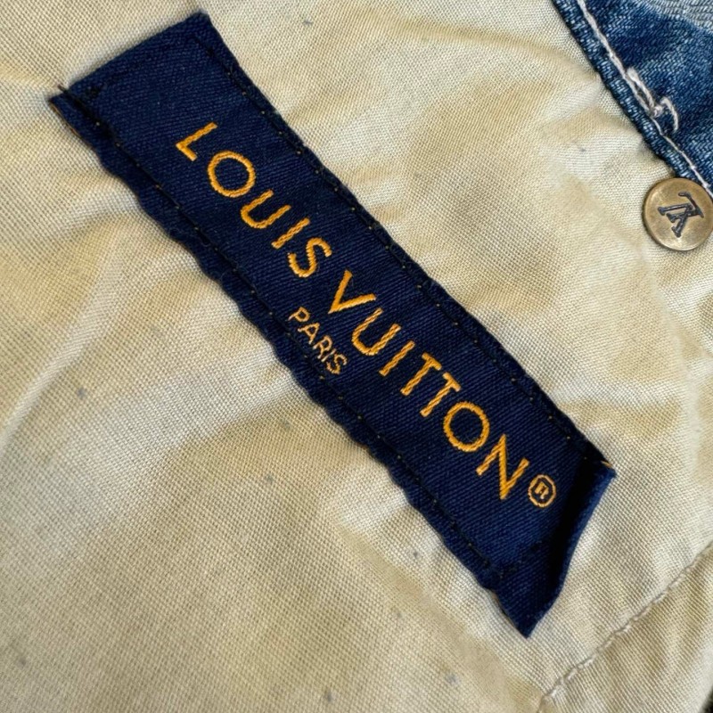 LV Unisex Denim Jacket & Shorts