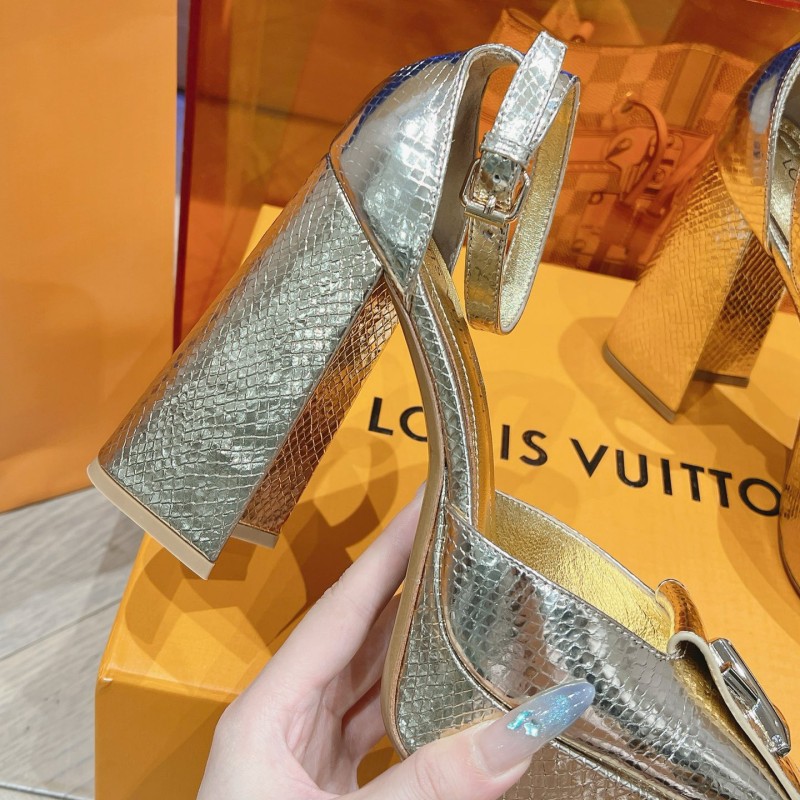 LV Heels Sandals