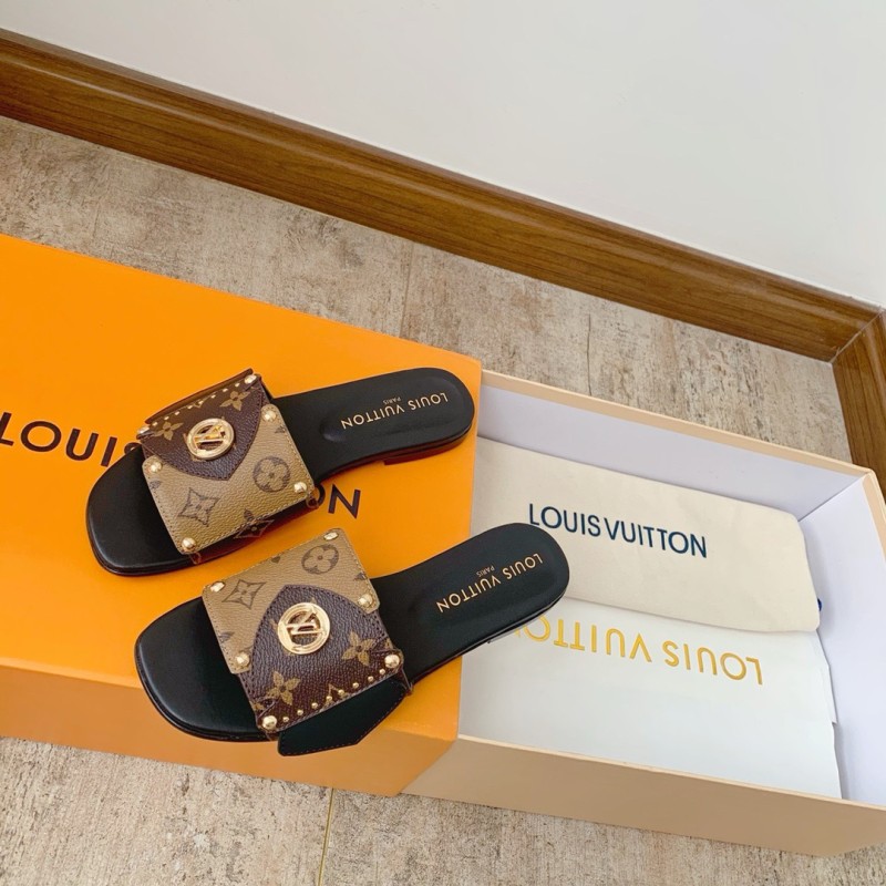 LV Frame Slippers