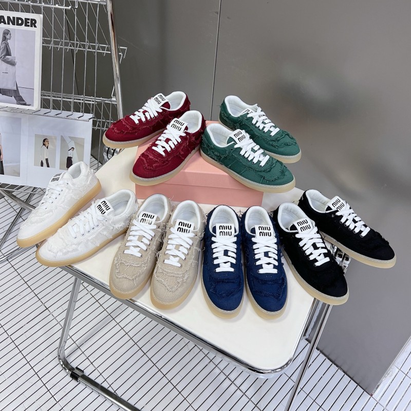 MiuMiu German Trainer Sneaker