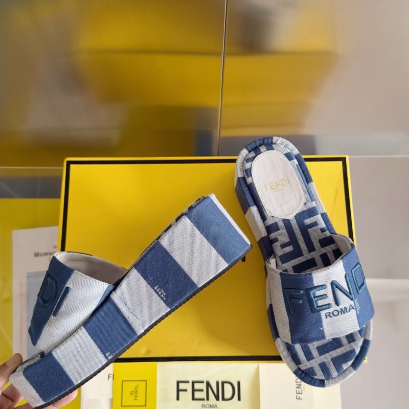 Fendi Sunshine Slippers