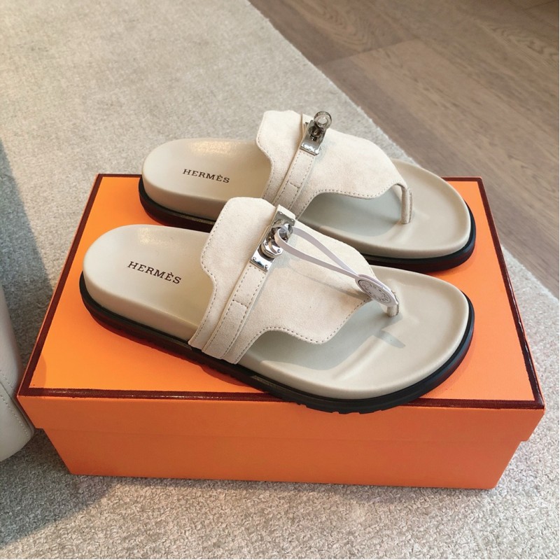 Hermes Eclair Slippers