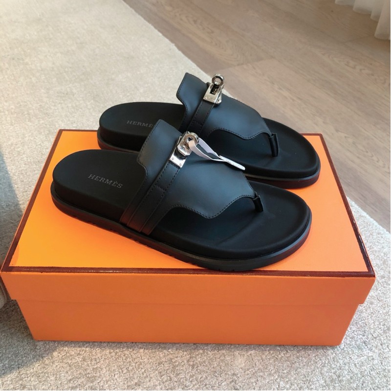 Hermes Eclair Slippers