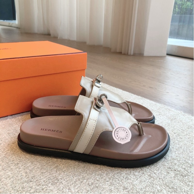 Hermes Eclair Slippers