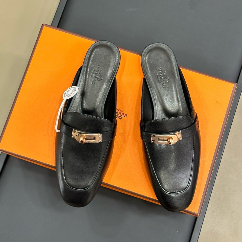 Hermes Kelly Slippers