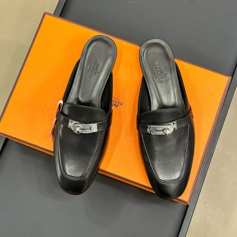 Hermes Kelly Slippers